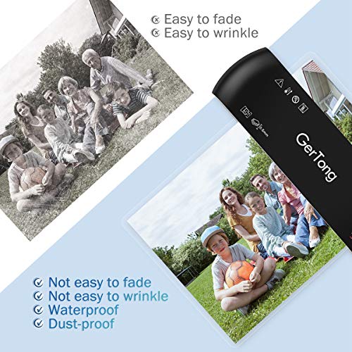 Laminator GerTong A4 Laminator 4 in 1 Thermal Laminator 9 inches 20 Laminating Pouches Paper Trimmer Corner Rounder for Home Office School