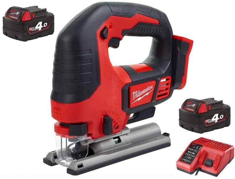 Milwaukee MILM18BJS4C M18 BJS-402C Jigsaw 18 Volt 2 x 4.0Ah Li-Ion
