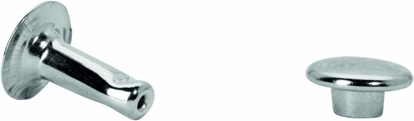 Rapid Tubular Rivets Multi-Purpose, 7 x 3 x 9 mm, 5000414 - 25 Pieces, Blue/ Clear, 7 x 3 x 9mm - Image 3