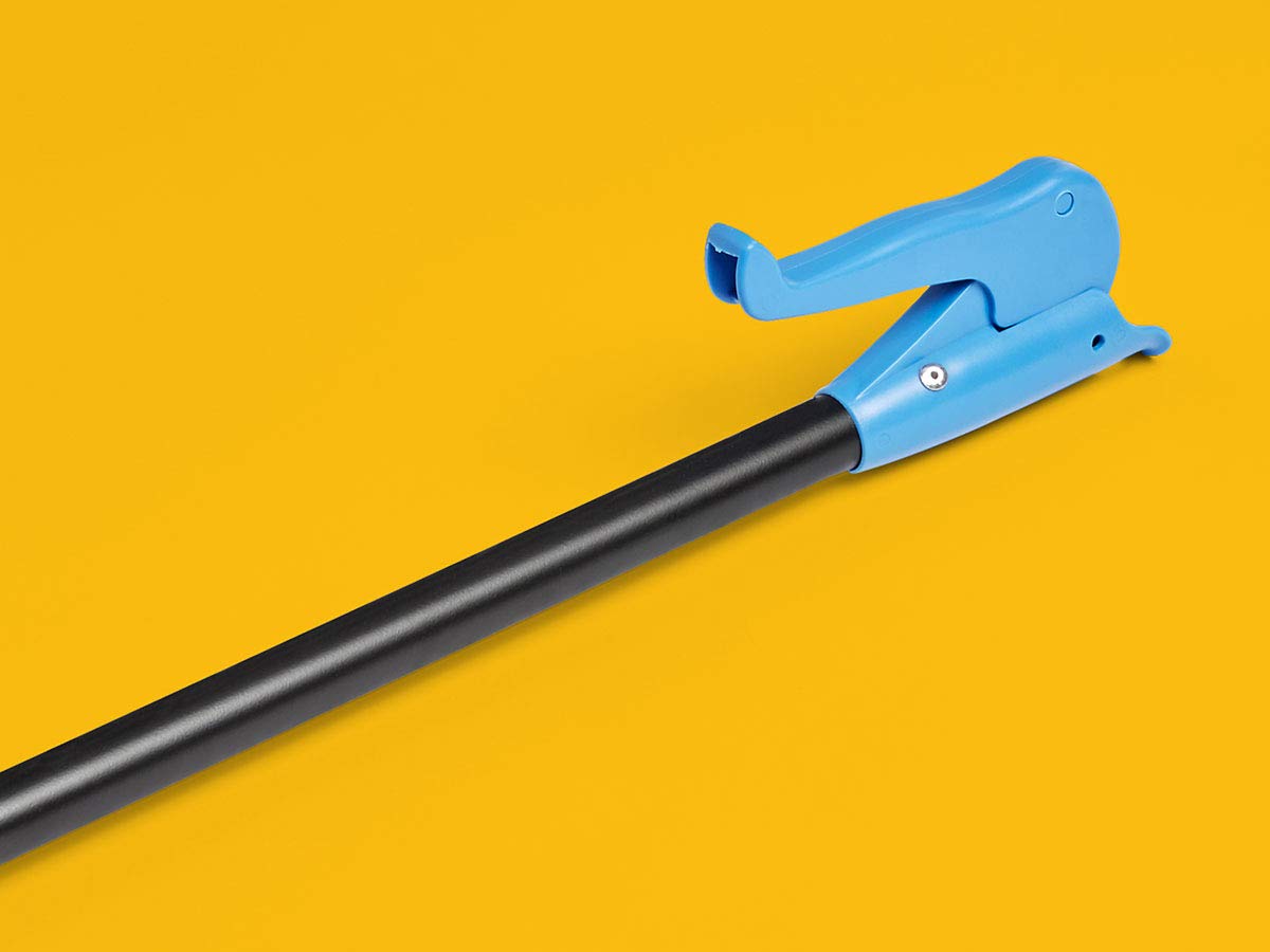 Commercial Reacher Grabber, Metal, 38" - 2-Pack: Industrial & Scientific