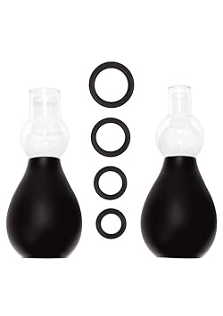 Ouch! by Shots - Brustwarzenaufrichter Set -Schwarz