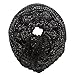 D&Y Women's Beanie Tail Cable Knit Visor Ponytail Beanie Hat with Hair Tie.