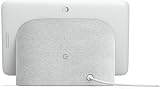 Google Nest Hub Pebble Wireless Speaker 7 Inch Touch Screen Light Grey view 3