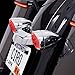 CIRO Fang Signal Light Inserts Chrome Rear 45401