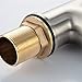 Rozin Nickel Brushed LED Colors Changing Kitchen Sink Faucet Brass Pull Out Mixer Tap.