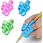 JuneLsy Pencil Grips Pencil Grips for Kids Handwriting Posture Correction Training Writing AIDS for Kids toddler Preschoolers