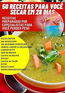 Livro 50 Receitas Para Você Secar Em 28