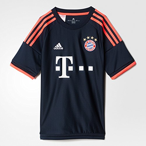 Adidas FC Bayern Munich Youth Jersey-NTNAVY (M)