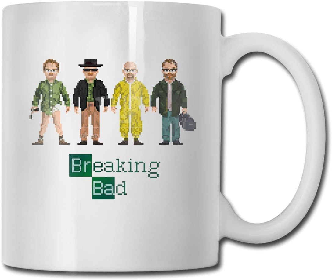 Xuankeke Walter White Jesse Pinkman Coffee Tea Cup