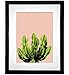 Minimalist Cactus, Minimalist Print, Cactus Print, Modern Print, Art Print, Modern Art, Cactus, Pink, Green, Wall Art, Cactus Photography, Southwest Art Print, Cacti, 8x10 inch