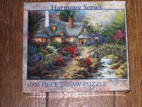 Harmony Series 1000 Piece Jigsaw Puzzle Country Cottage