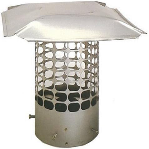 The Forever Cap CCSS10RM 10-Inch Stainless Steel Masonry Round Chimney Cap