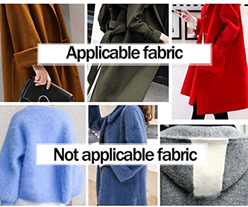 Portable Lint Remover&Lint Brushes Double&Sided Fur Lint Removal Brush with Self-Cleaning Base for Remove Cat and Dog Fur, Fluff from Carpet - Car Seat - Couch - Clothing