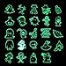 Halloween Temporary Tattoos for Kids Glow in The Dark Trick or Treat Bags Filler Halloween Party Favors 144 Assorted