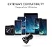 AUKEY USB Car Charger, 18w Quick Charge 3.0, Flush Fit Cell Phone Adapter for iPhone 11 Pro Max/XS, Samsung Galaxy Note 9 / S9 / Note 10 / S10, and More