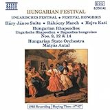 HUNGARIAN RHAPSODIES / HARY JANOS SUITE            image