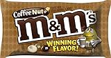 M&M'S Coffee Nut Peanut Chocolate Candy WINNING Flavor 10.20 Ounce Bag, Pack of 4