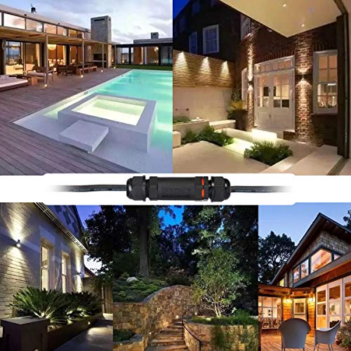 Verbindungsmuffe TÜV geprüfte 5 polig Kabelverbinder IP68 wasserdichte Verbindungsbox erdkabel abzweigdose kabel muffe… – Bild 7