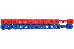 FOXCUP 2 Pcs Blue Red Mini Foosball Score Counter