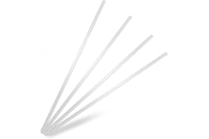 JUYO VONSAN Wall Oven Trim Kit 4Pcs 304 Brushed Stainless Steel Metal Strips Self Adhesive Trim Strips 30 Inch in Length (4, 1" Width)