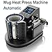 New Design Mini Pneumatic Mug Heat Press Machine / Automatical Sublimation Transfer Mug Printing Machine