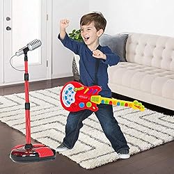 Dimple Kids Handheld Musical Electronic Toy Guitar For Children