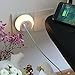 KMC-LED Light-Controlled Night Light with Light Sensor,wall outlet power splitter with 2 USB Wall Plate Charger 5V 2.1A,Bedroom Hallway Bathroom Living Room (Night Light with 2 USB)