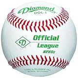 Diamond DOL-1 Official League NFHS Baseball (One Dozen)