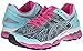 ASICS Women's Gel Kayano 22 Lite Show Running Shoe, Aqua Splash/Silver/Pink Glow, 7.5 M US