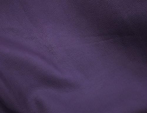 Frogjelly Garment Cowhide Leather Side 10+ Square Feet Various Colors (Plum Purple)