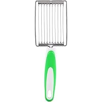 Stainless Luncheon Meat Cutter, Tomato Slicer Fruits Cutter Luncheon Meat Slicer with Handle Cheese Boiled Egg Ham…