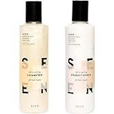 SEEN Shampoo & Conditioner Bundle, Scented - Non-Comedogenic Hair Care Set, Dermatologist-Developed, Safe for Sensitive, Eczema & Acne-Prone Skin