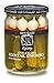 Sable & Rosenfeld, Tipsy Cocktail Garnish Stirrers of Gherkins, Onions, and Olives 16 Ounces