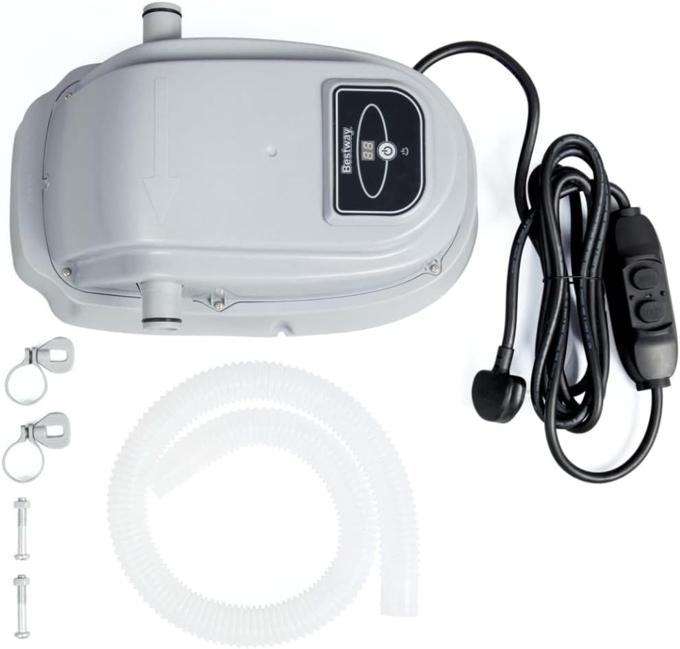 Bestway Flowclear Pool Heater Grey BW58259GB 1000 gal/hr 4 m cord