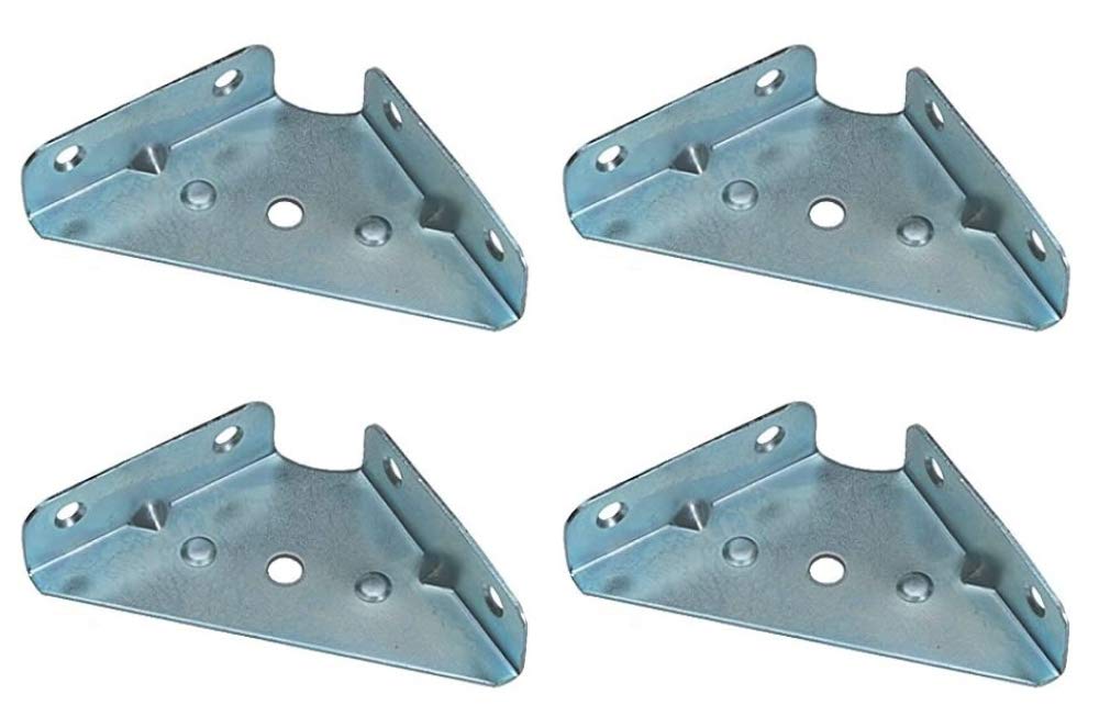Corner MOUNTING Bracket 65 MM Brace Gusset Angle Fixing Cupboard WALL Unit x4