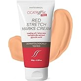 Cicatrissim Red Stretch Mark Cream for Red and Purple Striae - Softens Stretch Marks, Evens Skin Tone, and Firms Skin - All Skin Types - 150g