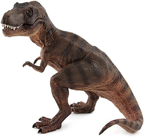 FunKidToy PVC Tyrannosaurus Rex Toy Dinosaur Kids Toy (BROWN)