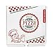 Kikkerland Pizza Notepad, 130 Notes, Box Holder