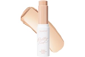 ColourPop Pretty Fresh Tinted Foundation Stick - Balm to Cream Foundation with Light to Medium Coverage - Infused with Hydrating Hyaluronic Acid, Peptides & Niacinamide - Fair 3 (0.29 oz)