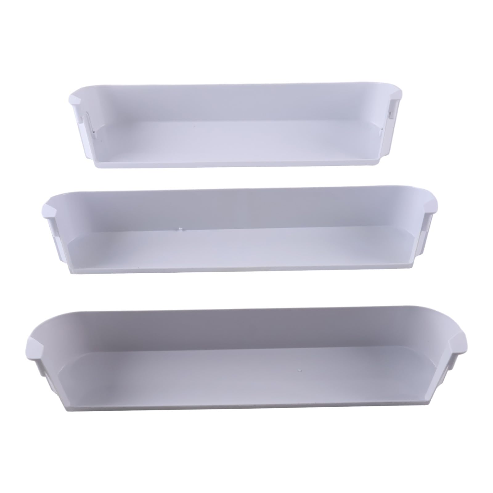 Photo 1 of HOLDWELL Refrigerator Door Shelf Replacement Kit 29325760166 Compatible with Dometic DM2652/ DM2852/RGE400/RK400/ RM2451/ RM2452/ RM2453 Refrigerator Freezer/Upper/Bottom Plastic Door Shelf