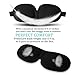Sleep Mask Visator Memory Foam Eye Mask with Ear Plug 3D Foam Material Lightweight With Adjustable Velcro Strap Light Completely - Best For Travel, Insomnia or Quiet Night Sleep (Pack of 2)