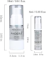 HOPHAT PHOERA Makeup Primer 6ml 2pcs Matte Oil Free Full Coverage Base view 8