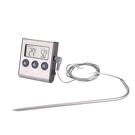 Compra samber cocina termómetro temporizador termómetro de sonda ...