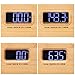 Modern Genuine Bamboo Weighing Body Scale w/400lb capacity Digital Blue Backlight LCD Screen by Wasserstein
