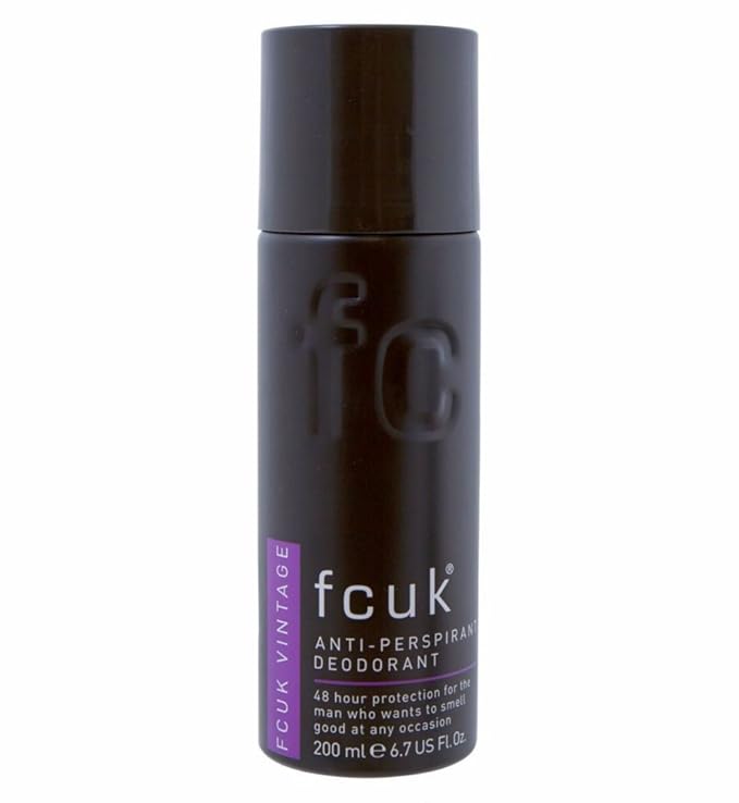 Fcuk Vintage AntiPerspirant Deodorant 200ml Amazon.co.uk Kitchen & Home