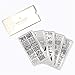 Born Pretty 5Pcs Nail Art Stamping Plates Set Valentine's Day Theme Love Couple Rose Flower Heart manicuring Image Plates