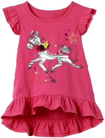 Toughskins Girl's Tunic Top - Carousel Horse (12M)