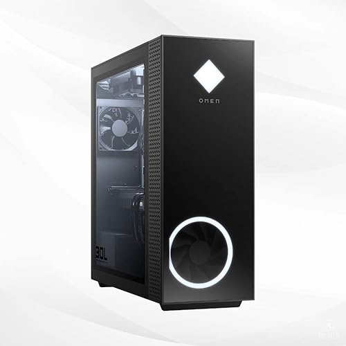 HP OMEN 30L GT13-1154 Gaming Desktop PC AMD Ryzen 5800X 16GB