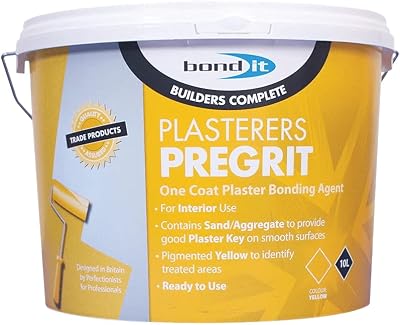 Bond It 5L Plasterers Pregrit Bonding Agent Grip Coat for Smooth Surfaces