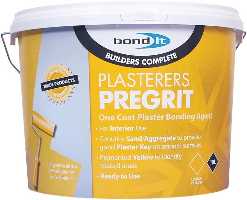 Bond It 5L Plasterers Pregrit Bonding Agent Grip Coat for Smooth Surfaces